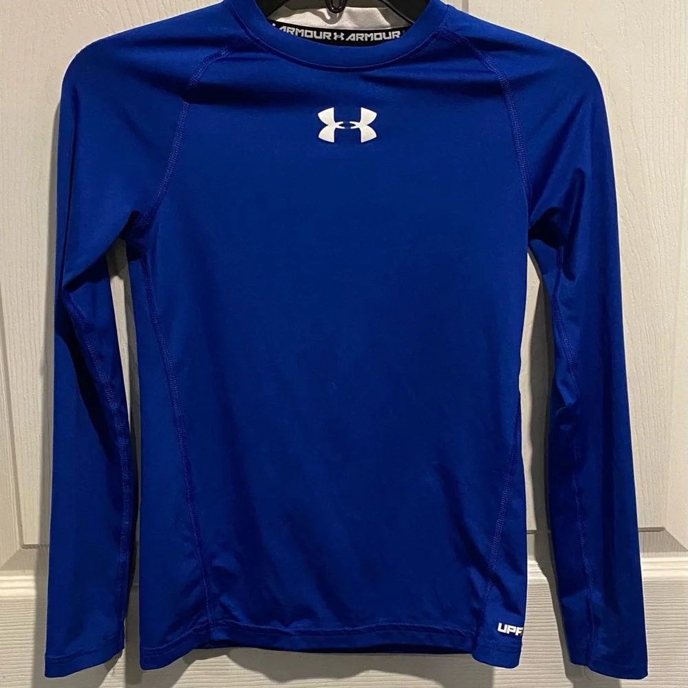 Set of 3 Under Armour Boys Fitted HeatGear Tops Bundle Size:YMD - Picture 7 of 8
